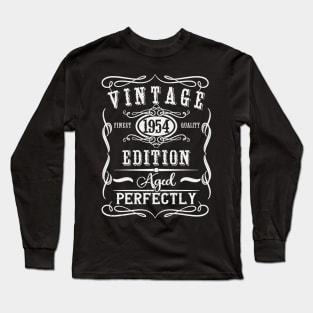 Vintage 1954 70th Birthday Long Sleeve T-Shirt